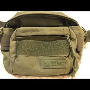 Highland Tactical Fanny Pack Olive Green